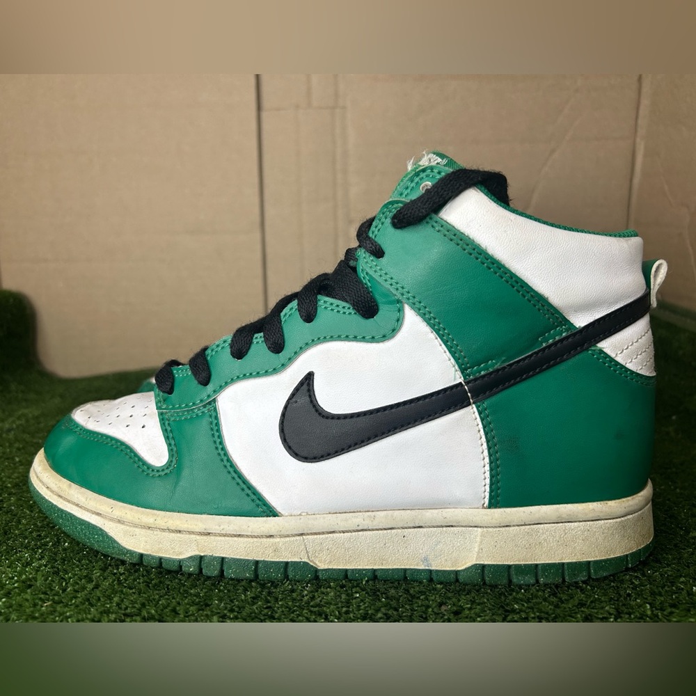 Size 6.5Y- Nike Dunk High GS OG Celtics